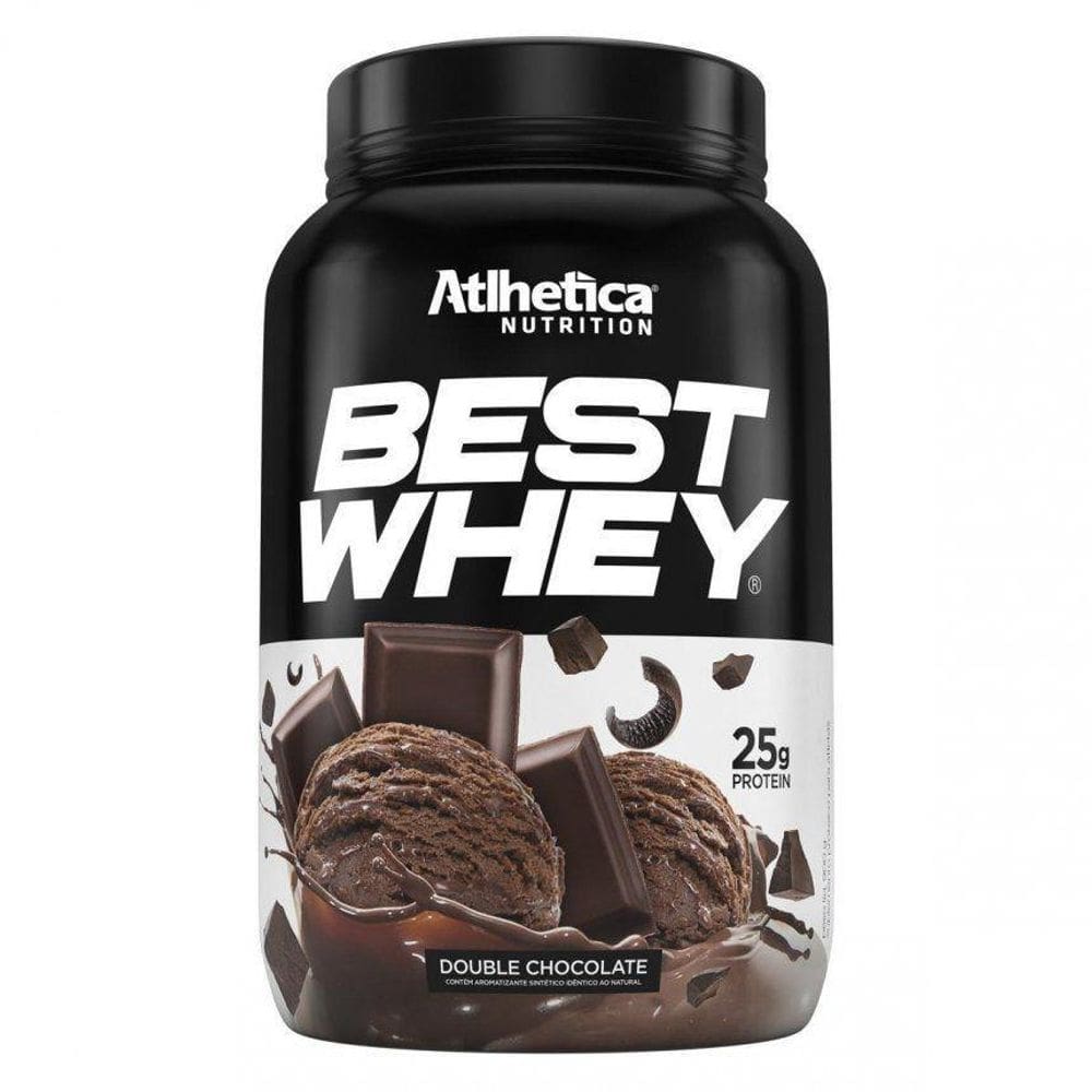 Best Whey 900G - Sabor: Double Chocolate