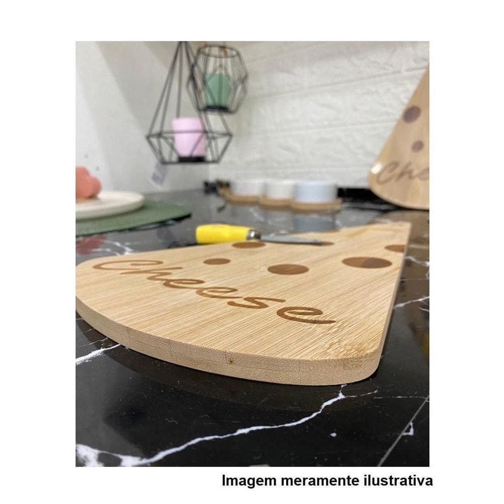 Tábua De Queijo De Bambu