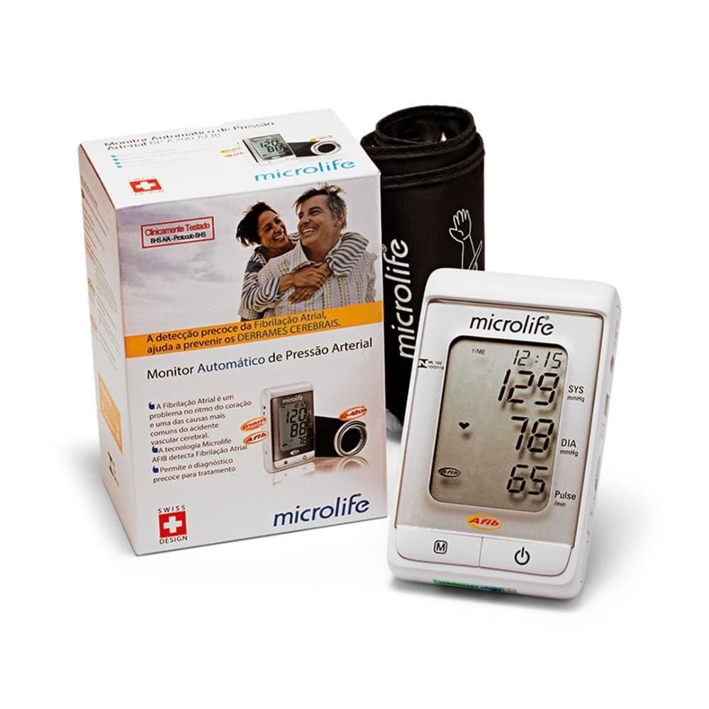 Aparelho De Pressão Fibrilação Atrial Afib Bpa200 Microlife