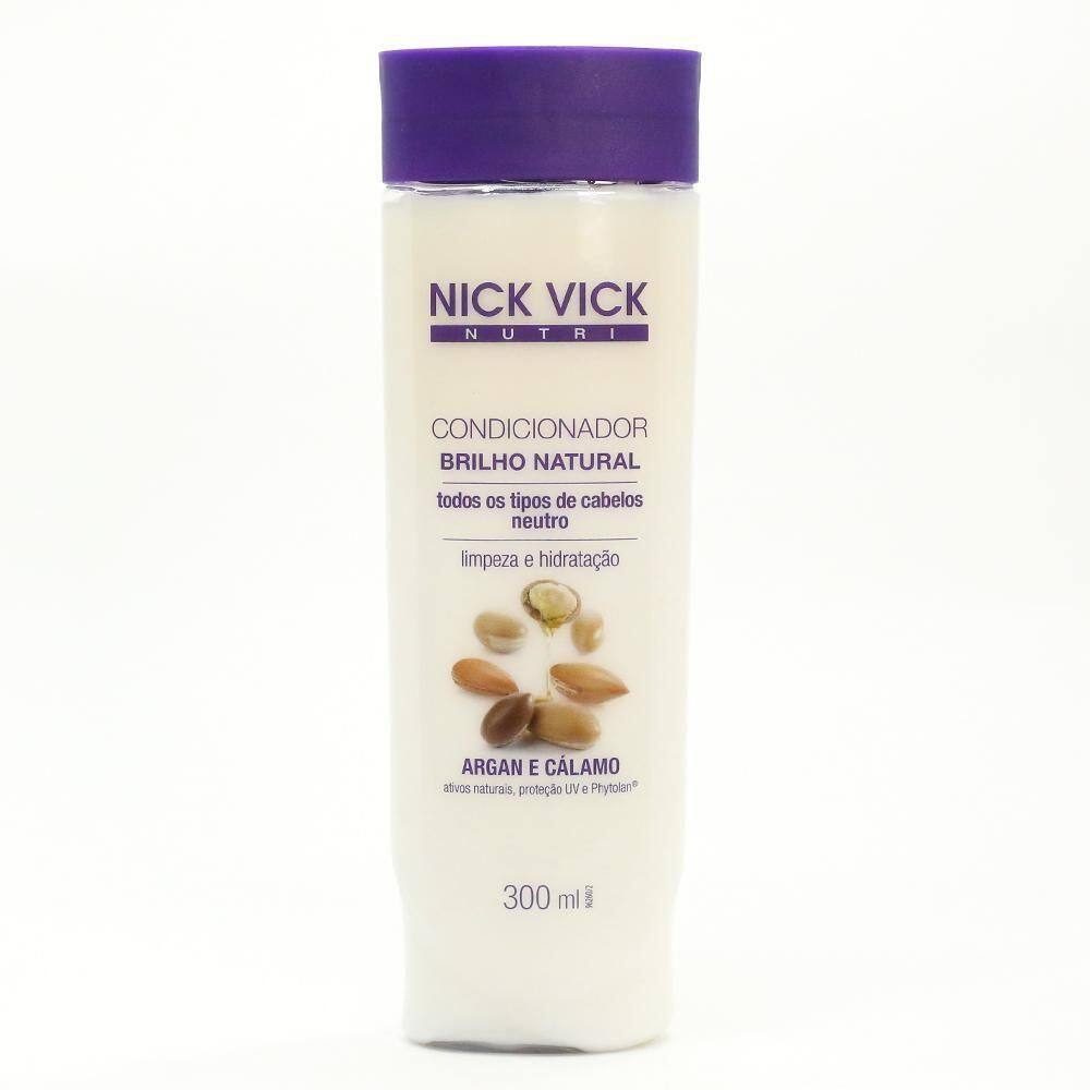 Condicionador Nick Vick Nutri Brilho Natural 300ml