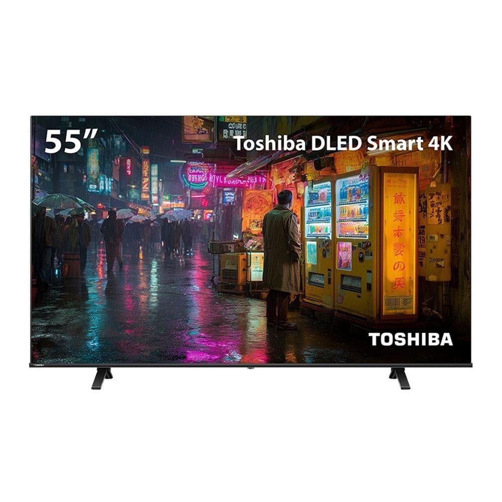 Smart TV DLED 55 4k Toshiba 55C350NS VIDAA 3 HDMI 2 USB Wi-Fi