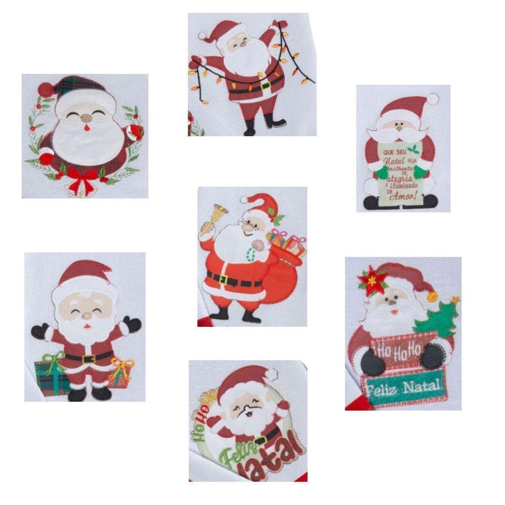 Apliques Patchwork De Natal Para Bordar Pano De Prato-60 Uni