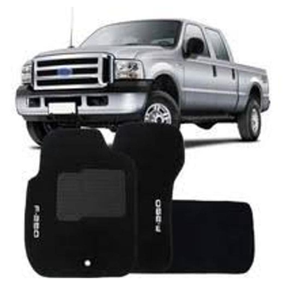 Tapete Carpete F-250 Base Pinado