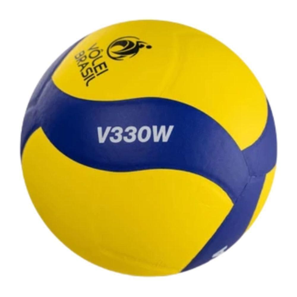Bola De Vôlei Mikasa V330w Amarelo E Azul