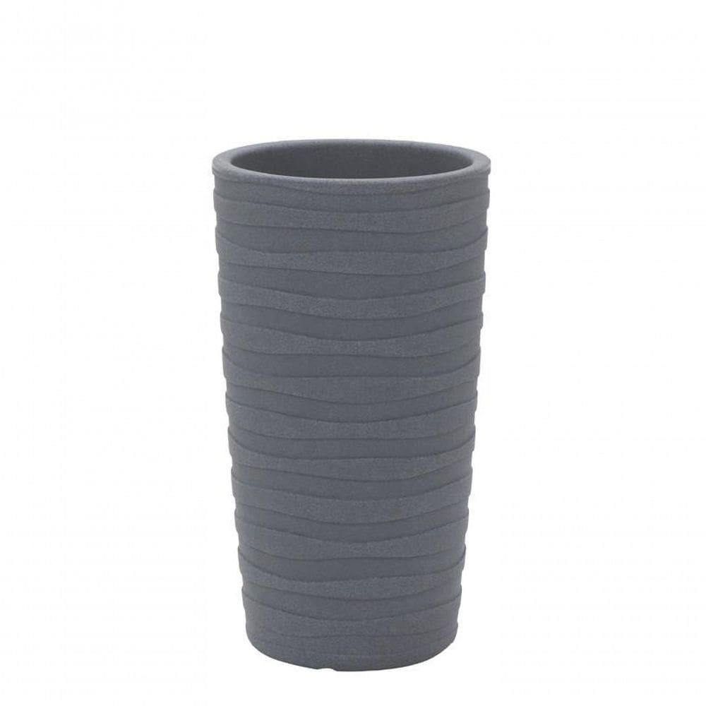 Vaso Tramontina Grafite Em Polietileno Grego 65cm
