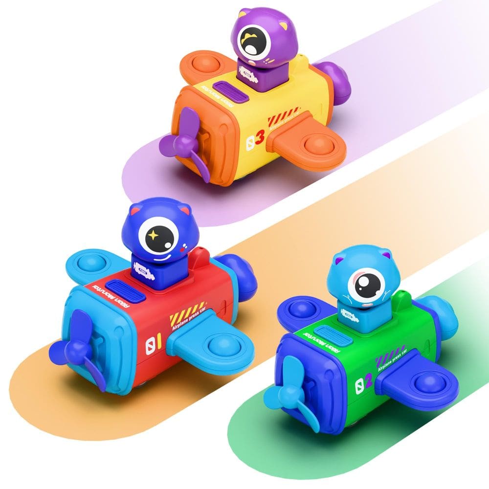 Toy Car iPlay iLearn Press fará corrida de avião por 1 a 3 anos
