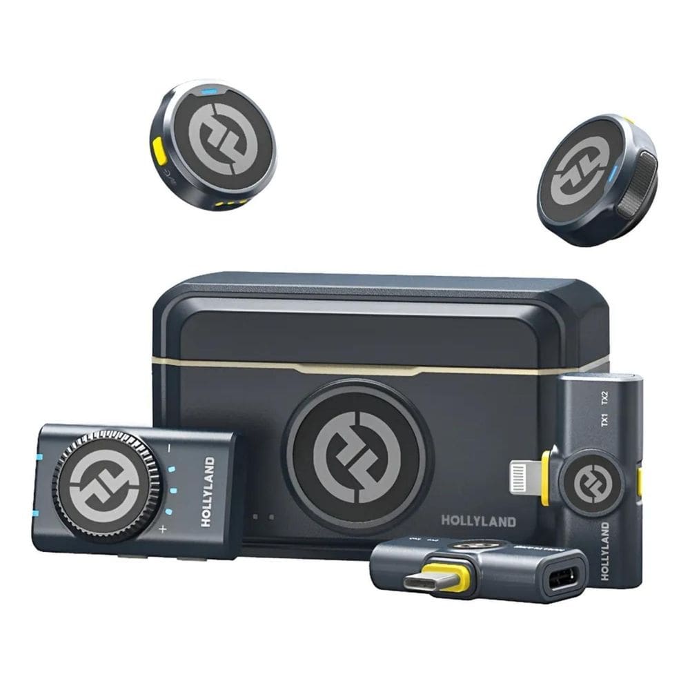 Microfone Hollyland Lark M2 Duo Combo 2 Pessoas Usb-C