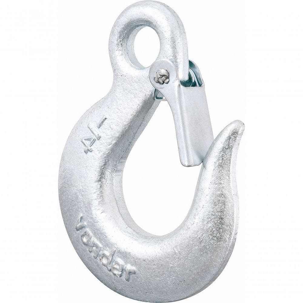 Gancho Olhal Fixo 3/8 1,5t C/ Trava Leve Galvanizado Vonder