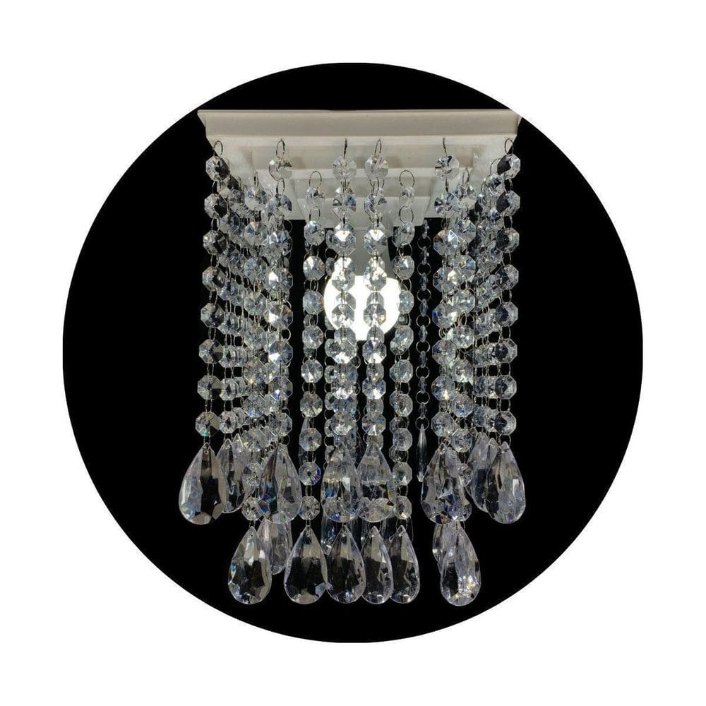 Lustre de cristal acrílico | Design moderno