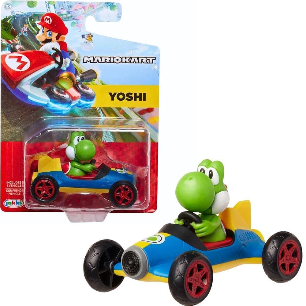 Boneco Carrinho Do Yoshi Mario Kart - 4277 Sunny