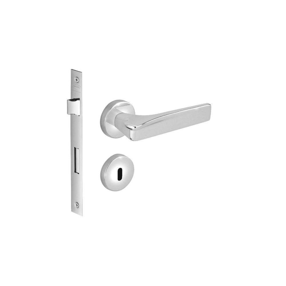 Fechadura Porta Interna Pici Imab Cromada Quarto Sala Chave