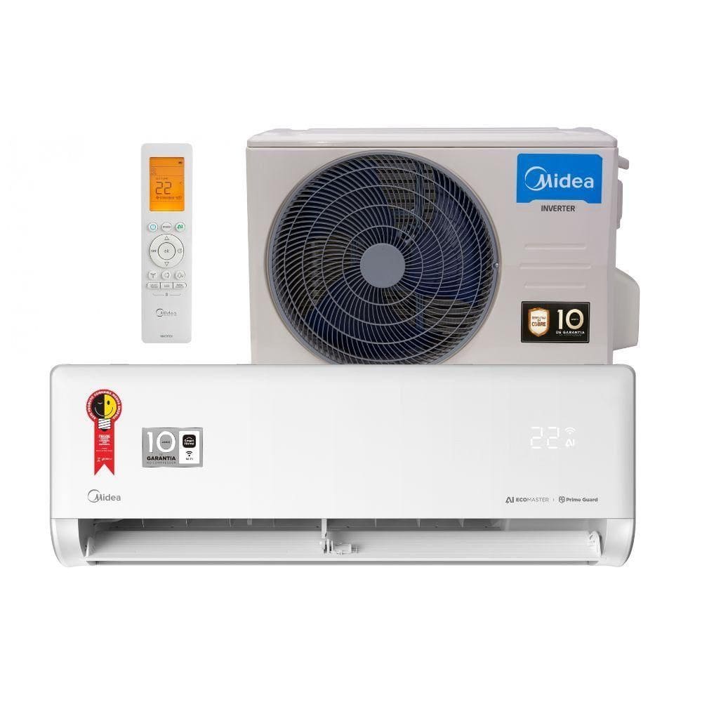 Ar Condicionado Split Midea Ai Ecomaster 12000 Inverter Frio Branco 220V