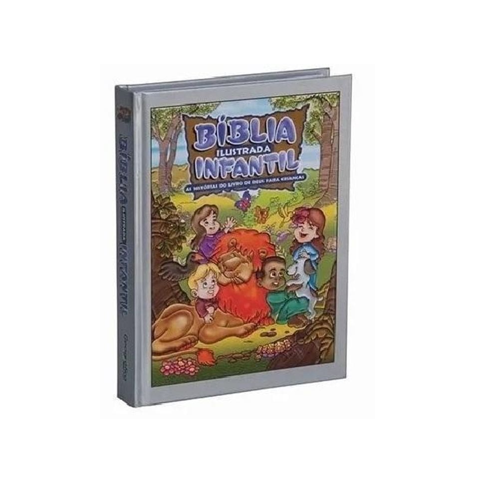 Bíblia Ilustrada Infantil Capa Dura Ed. Geográfica Crianças