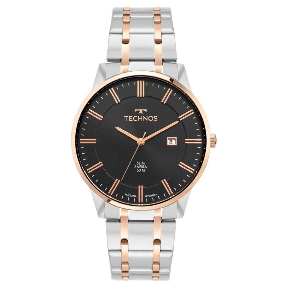 Relógio Technos Slim Gm10yw/1f Masculino