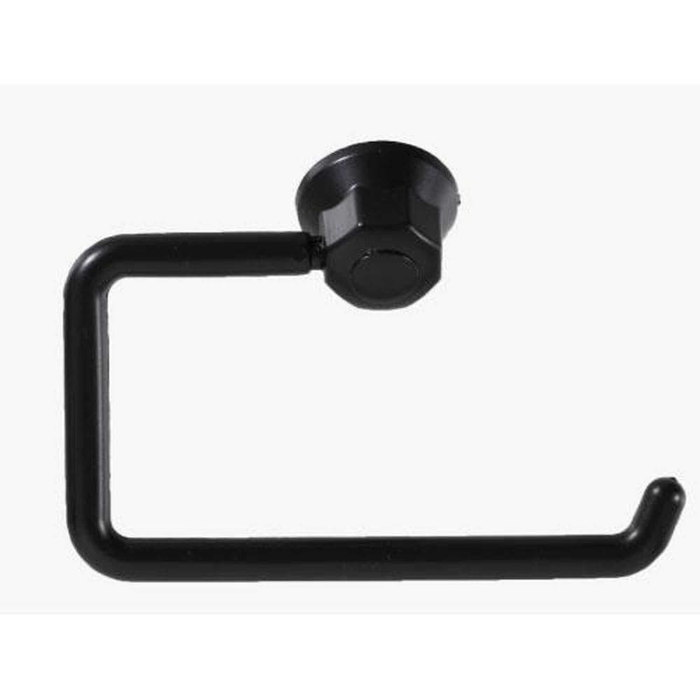 Porta Papel Higiênico Essencial Preto Fosco - Bella Arte