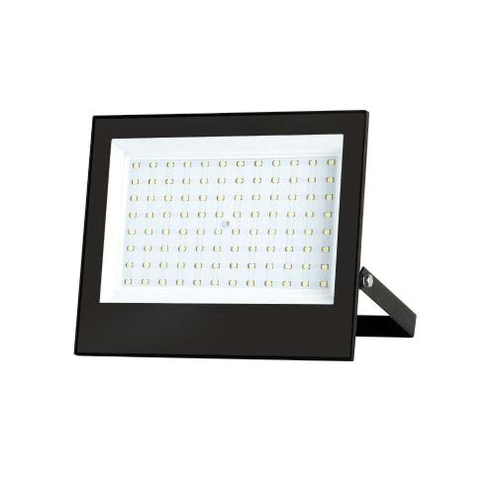 Refletor Led Slim 100 Watts 6500k Bivolt Durax 19,7cm X 16cm