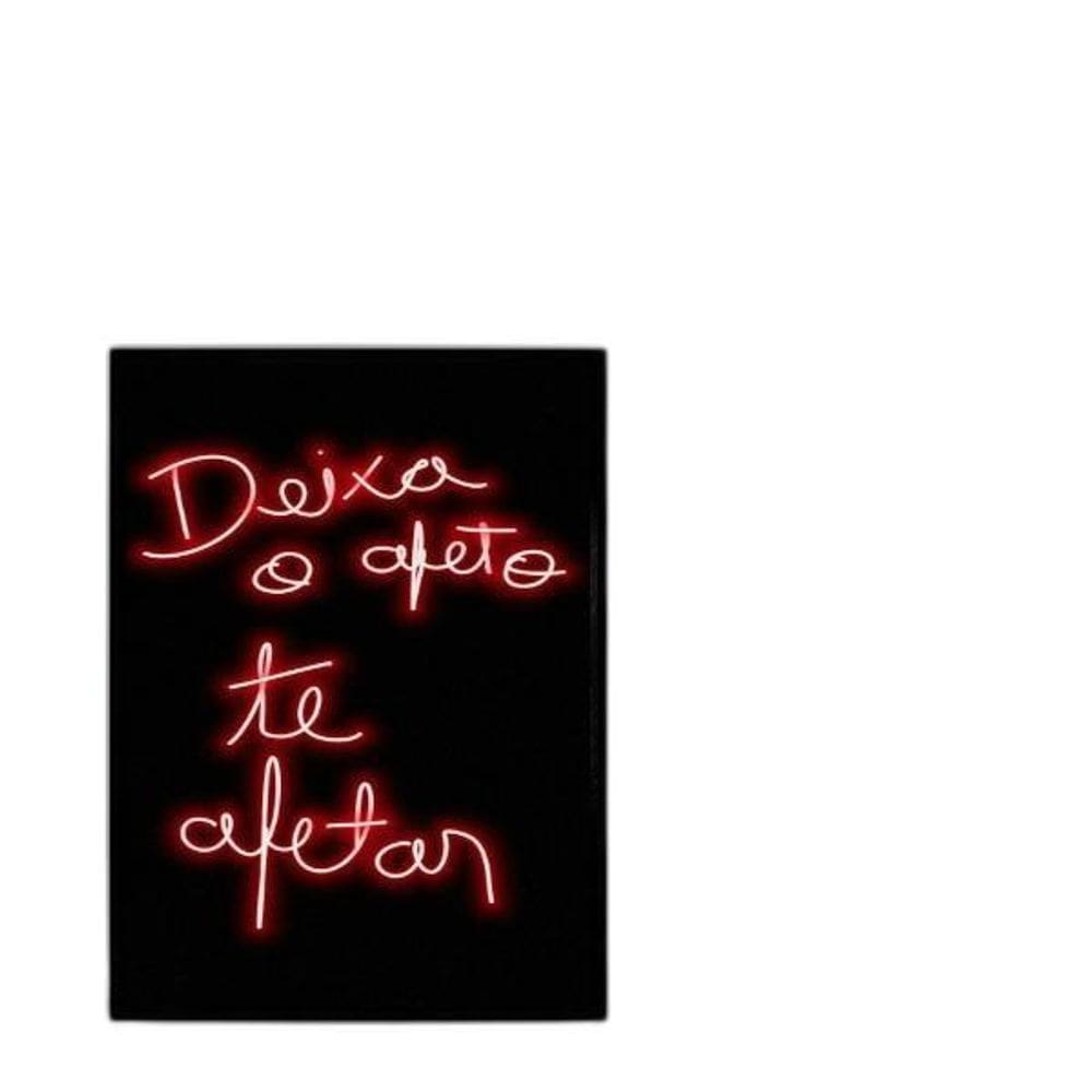 Quadro Decorativo Deixa O Afeto Te Afetar 24X18Cm