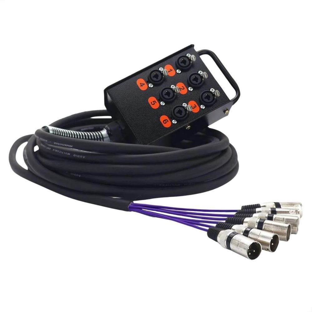 Medusa 6 Vias Com Conectores Combo - 18 Metros