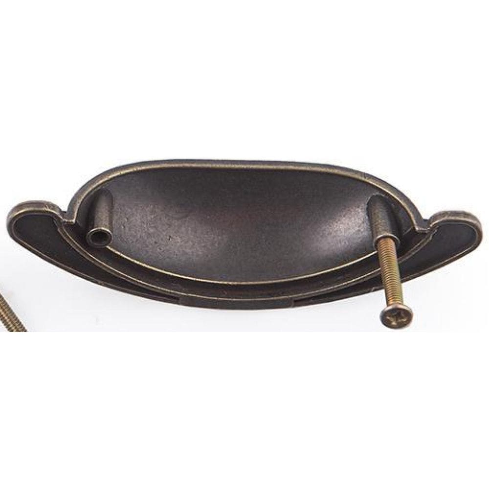 Puxador Concha Com 1 Puxadores Coloniais Para Móveis Cozinha