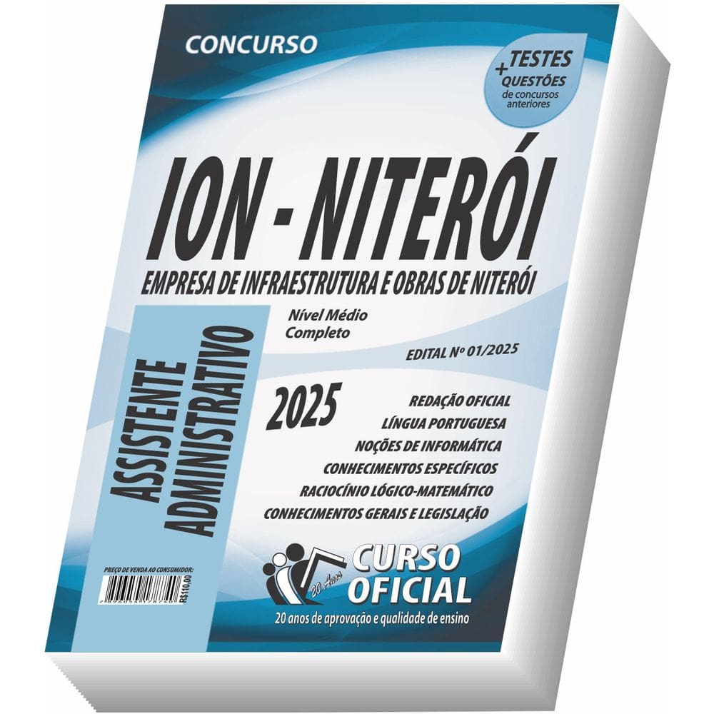 Apostila Ion - Niterói - Assistente Administrativo