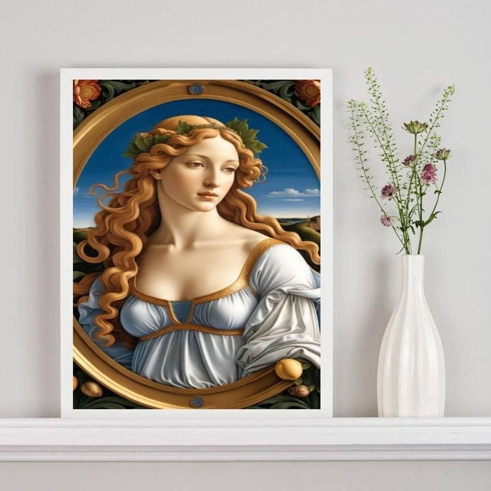Quadro Decorativo Venus By Botticelli 45X34Cm