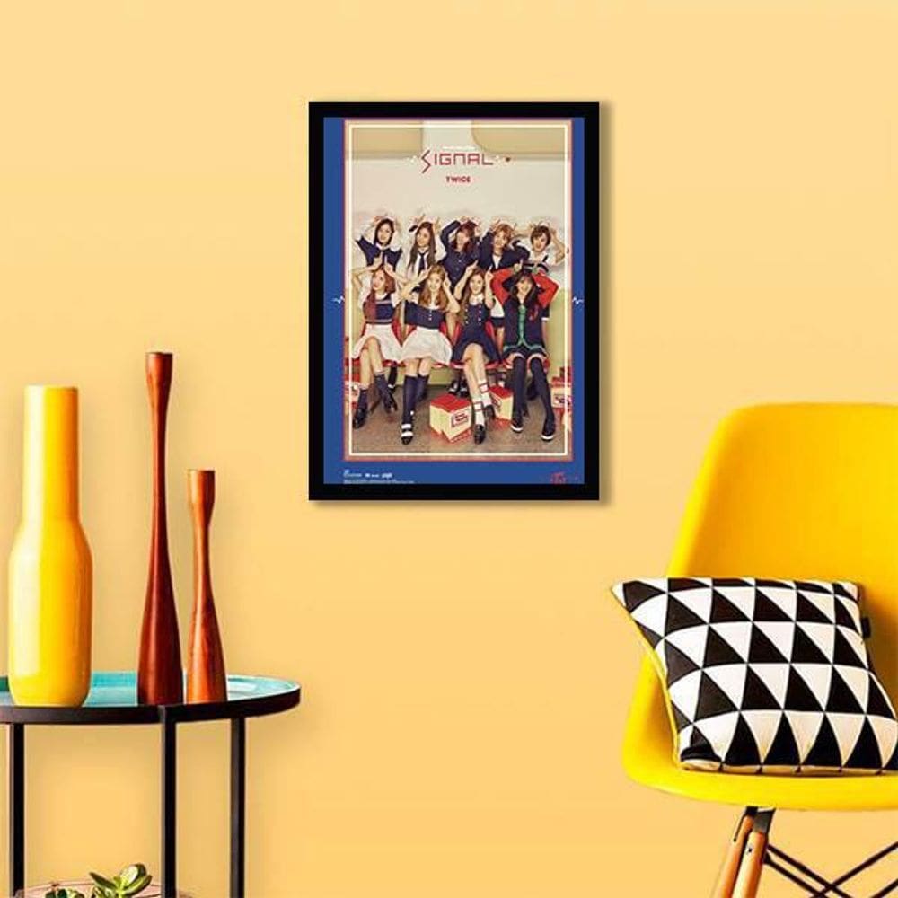 Quadro Decorativo Banda Signal Twice 45x34cm