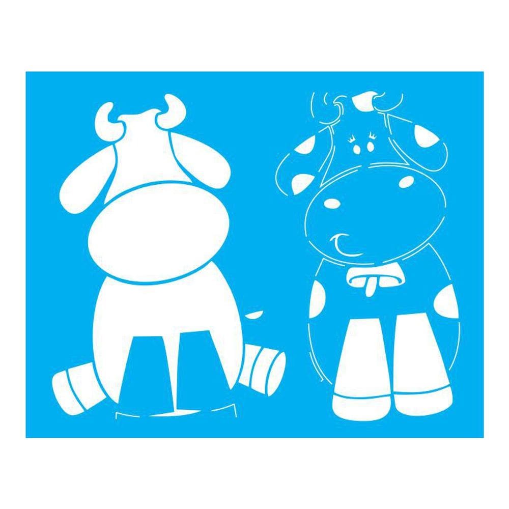 Stencil Tamako Country Vaca - 20X25Cm - Ref 9469