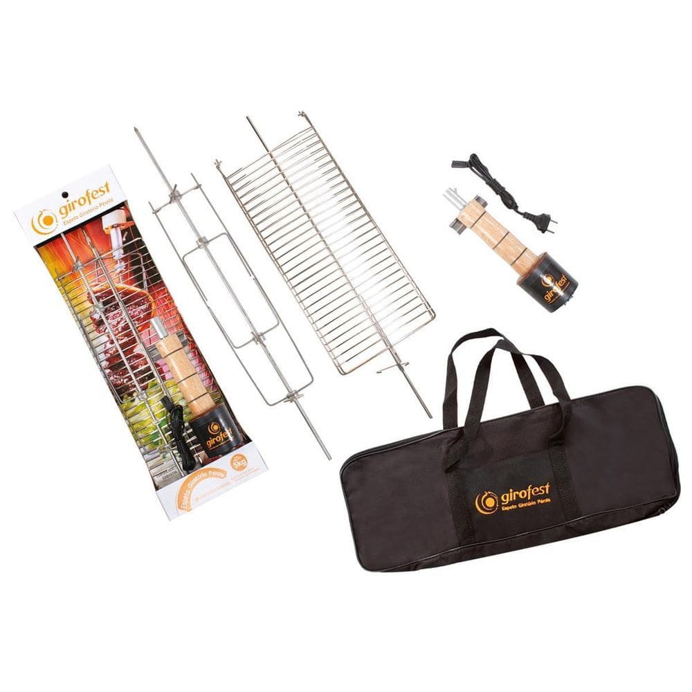 Espeto Giratório Girofest Super Plus 5 Anos De 110V