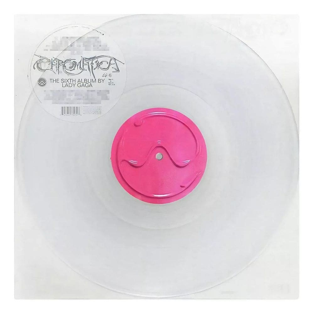 Lp Lady Gaga Chromatica  Ltd Clear Vinyl  Disco De Vinil