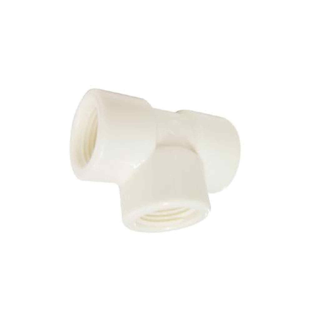 Tee Com Rosca 1-2`` Em Pvc Resistente A 750 Kpa - Plastubos