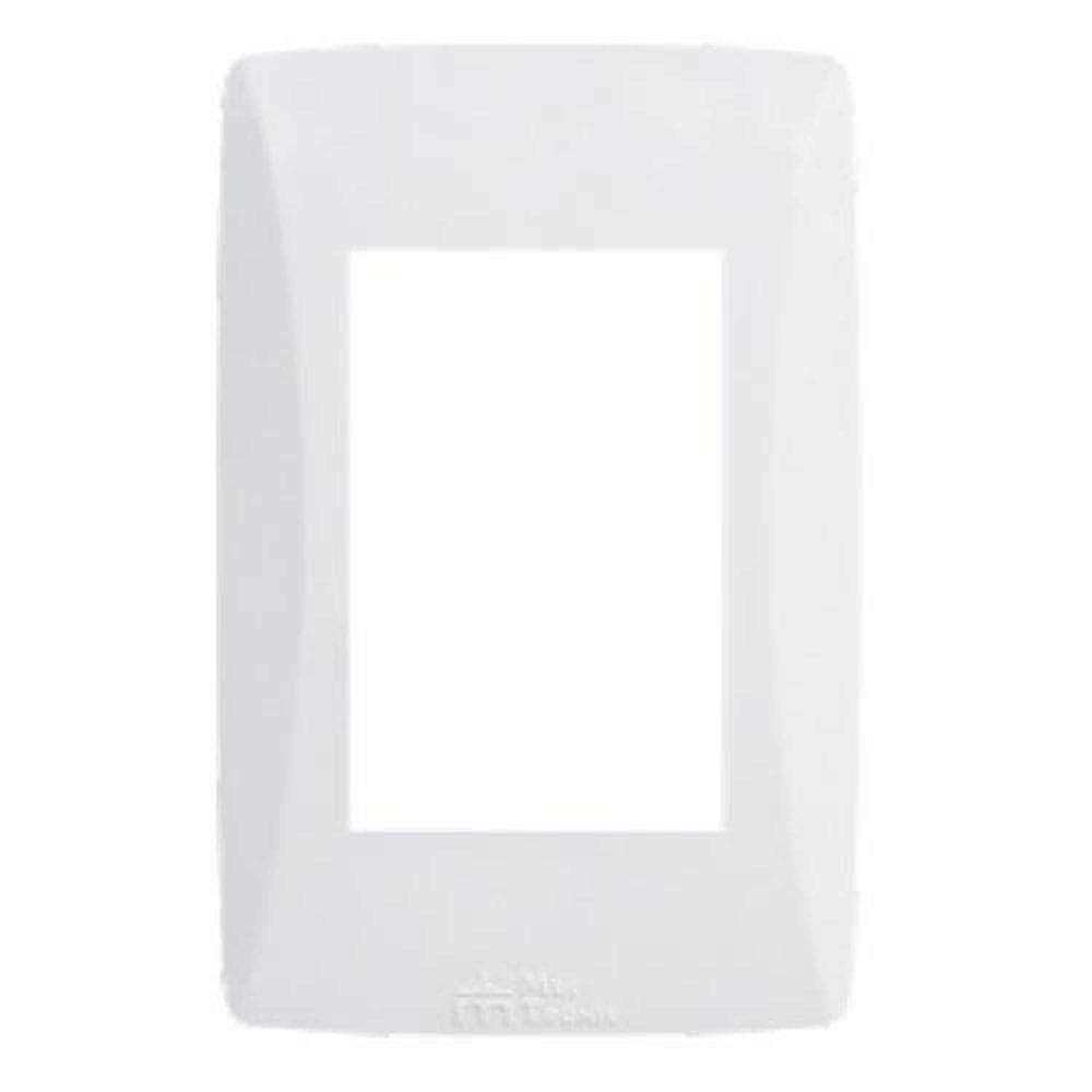 Espelho 4x2 3 Módulos Horizontal - Linha Petra - Mectronic