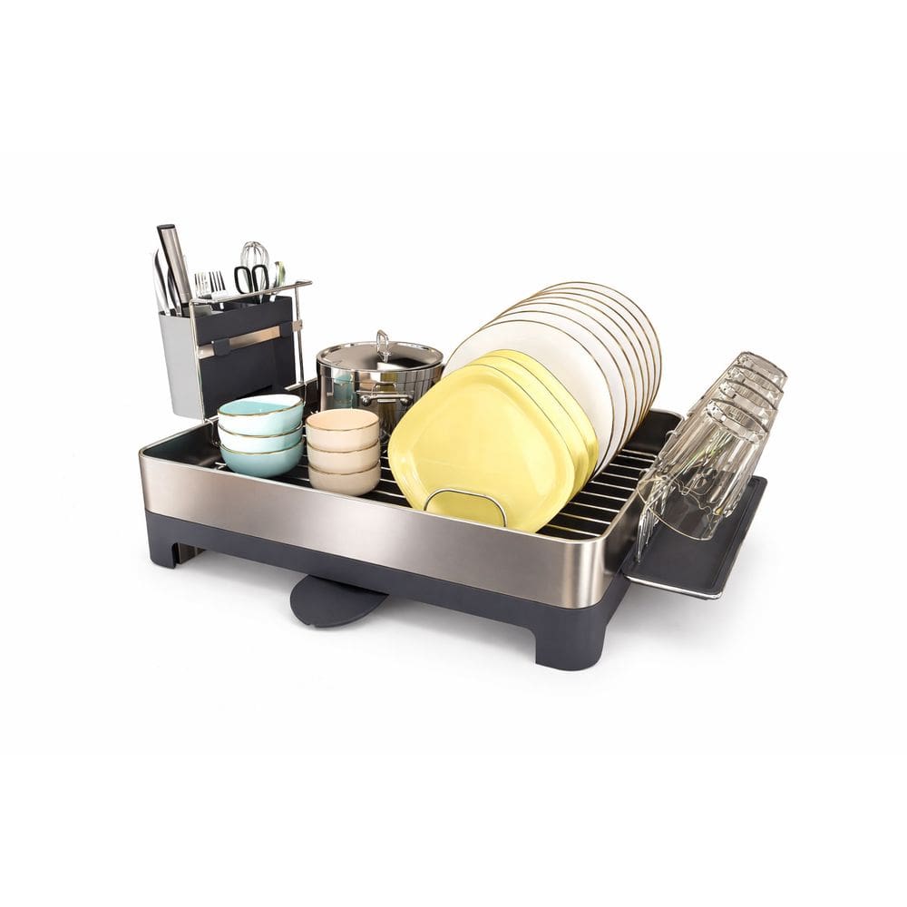 Escorredor De Louça Pratos Talheres Rack Inox Pia Cozinha Moderna