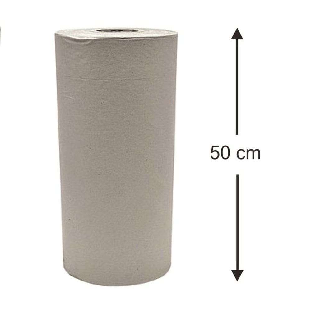 Bobina Papel Cinza 50 Cm - 100Mts Embalar Proteger