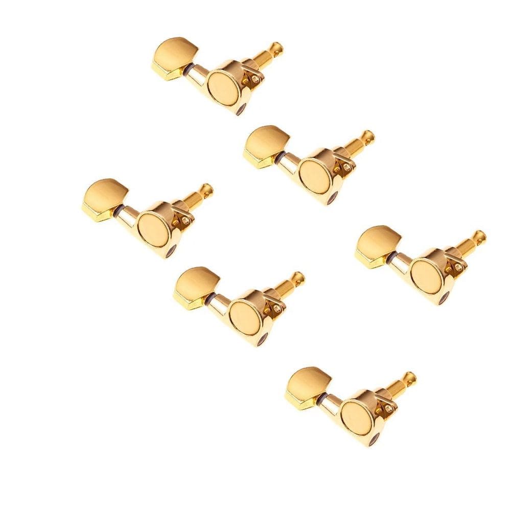 Tarraxa Para Guitarra Rozini Ra33G.D2 Rx6 Ind Blindada Doura