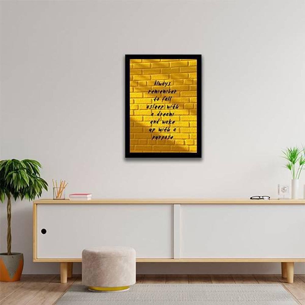 Quadro Decorativo Always Remember 45x34cm