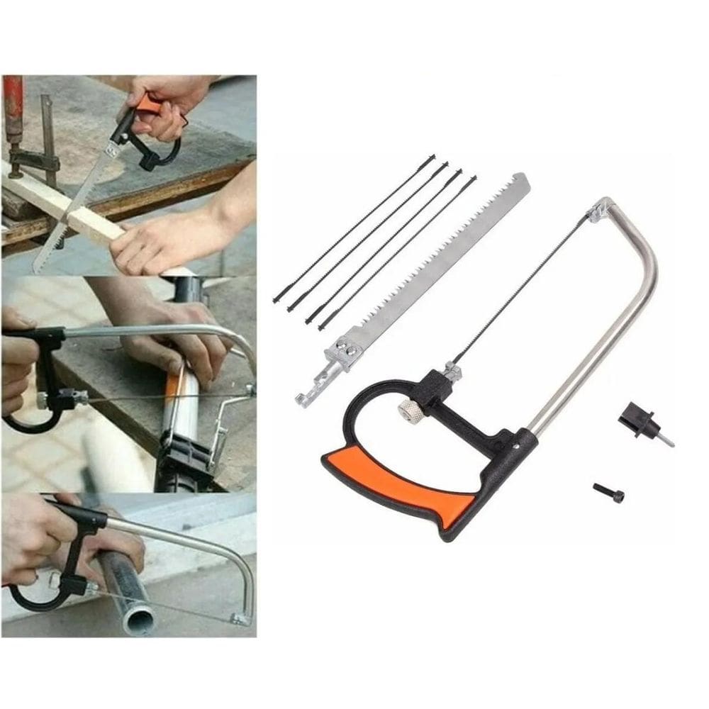 Mini Arco De Serra 7Pç Ticotico Artesanato Serrote Ajustável