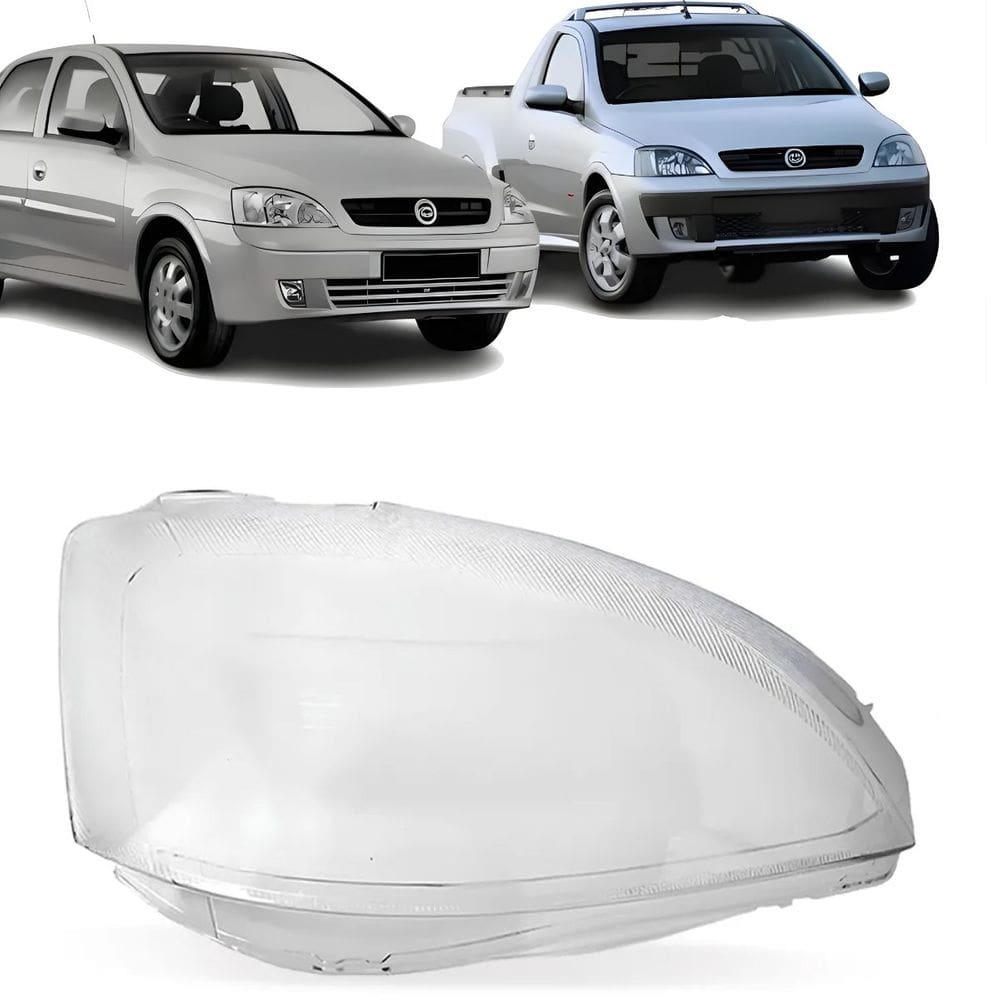 Lente Farol Gm Corsa Montana 2002 A 2012 Direito