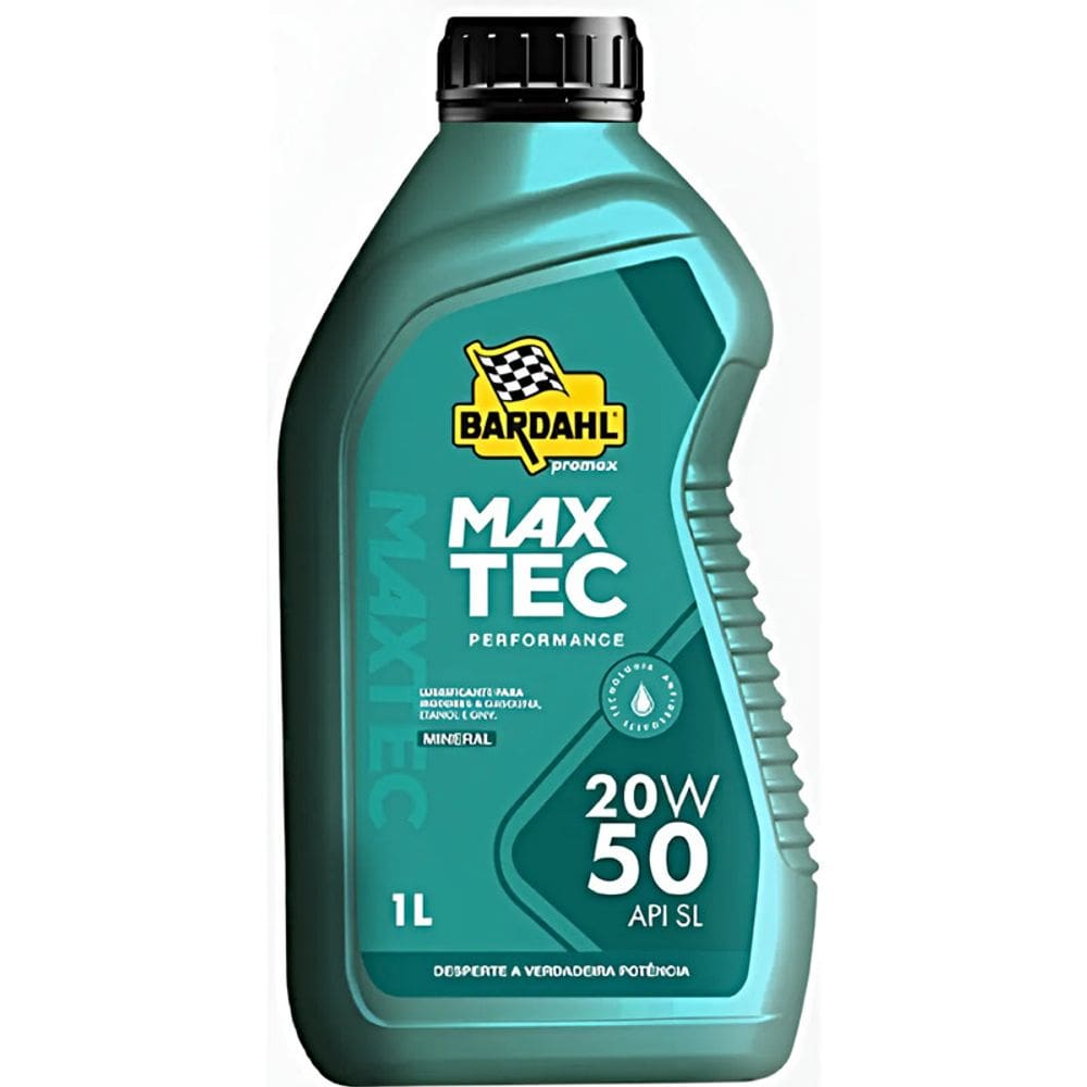 Oleo Motor 20W50 Bardahl Maxtec Sl Mineral 1 Litro