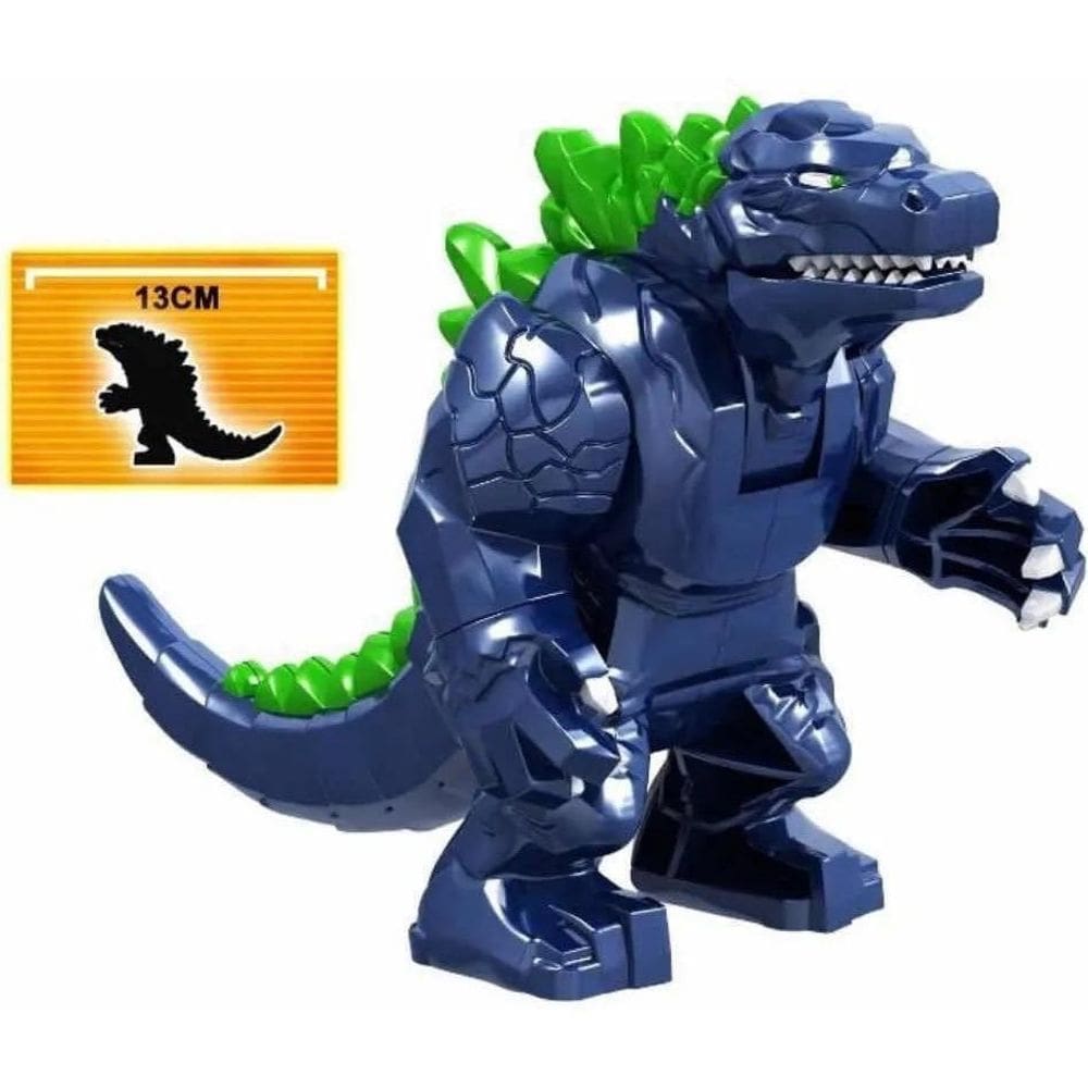 Boneco Blocos De Montar King Godzilla Grande