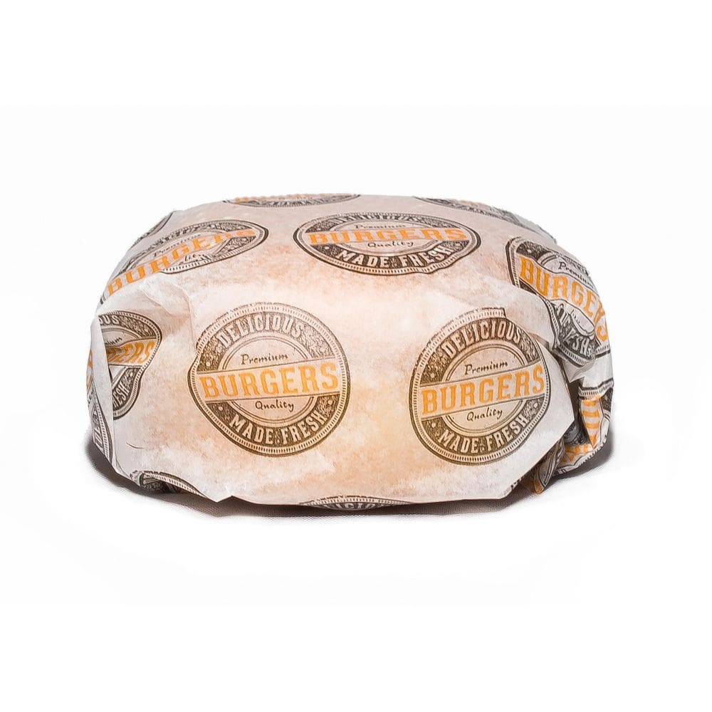 Papel Parafinado 38X40 Pacote Com 500 Folhas Estampa Laranja