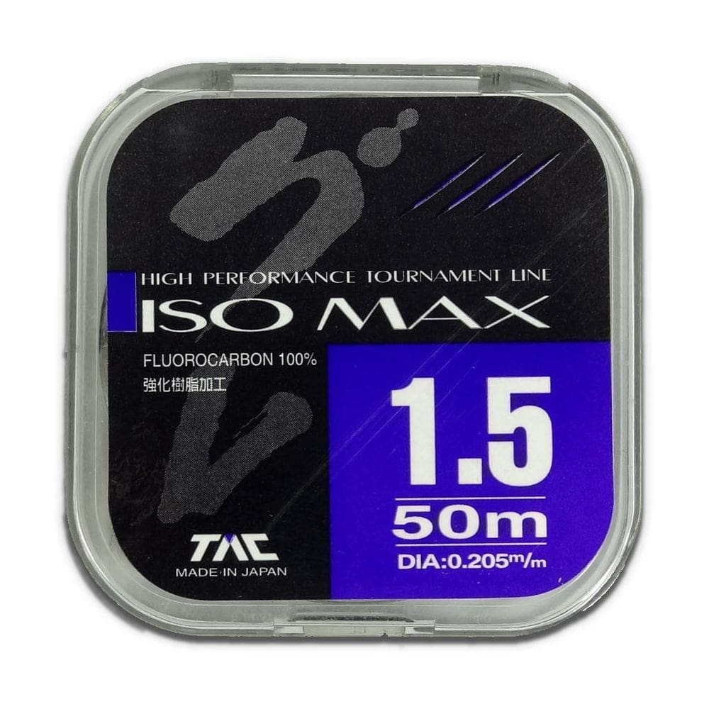 Linha Líder Fluor Carbon Tac Iso Max 6Lb - 0.205Mm - 50M