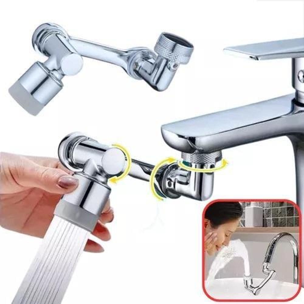 Extensor De Torneiras Universal Aerador Giratório Splash