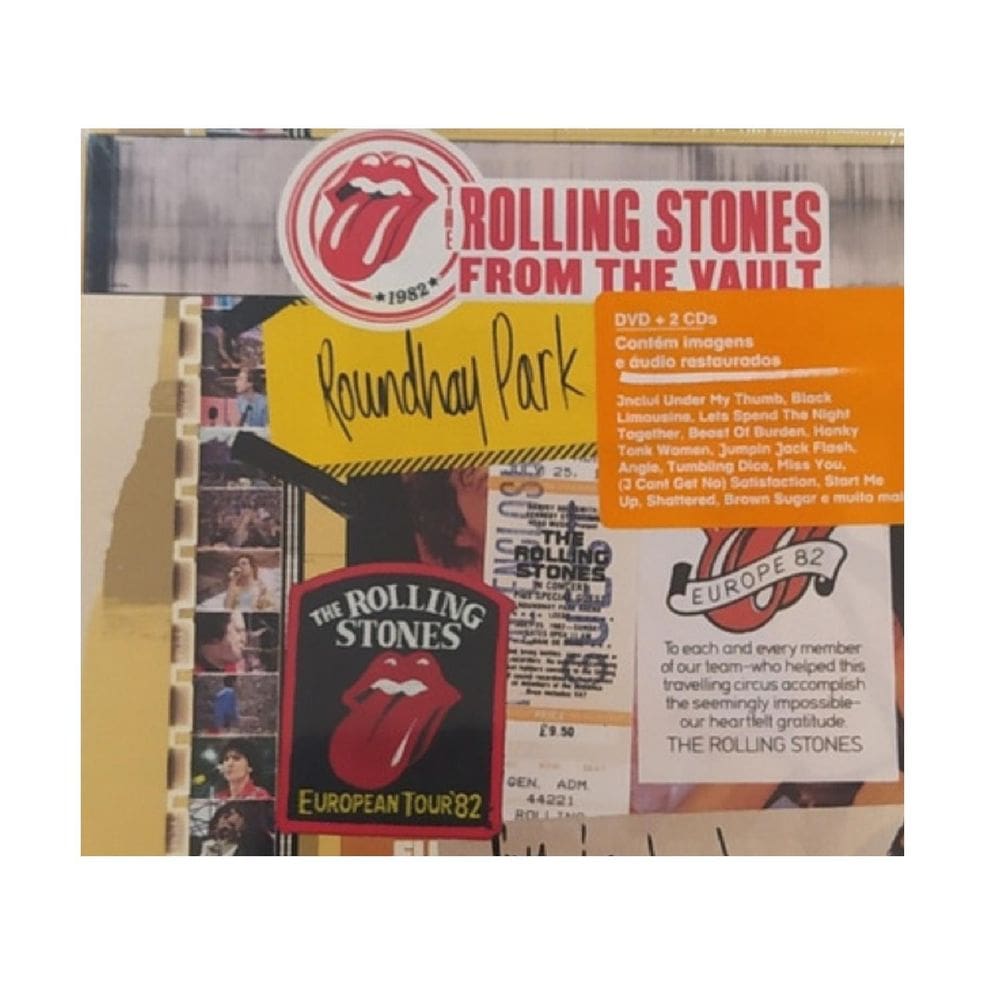 The Rolling Stones - Roundhay Park  2 Cds + Dvd  Box Lacrado