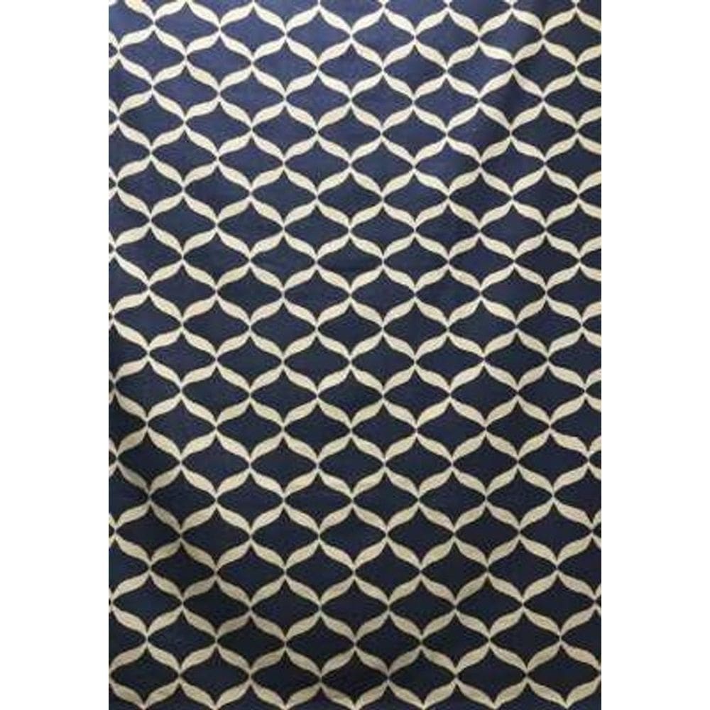 Tapete Kilim Geo 310X405 Azul 66694