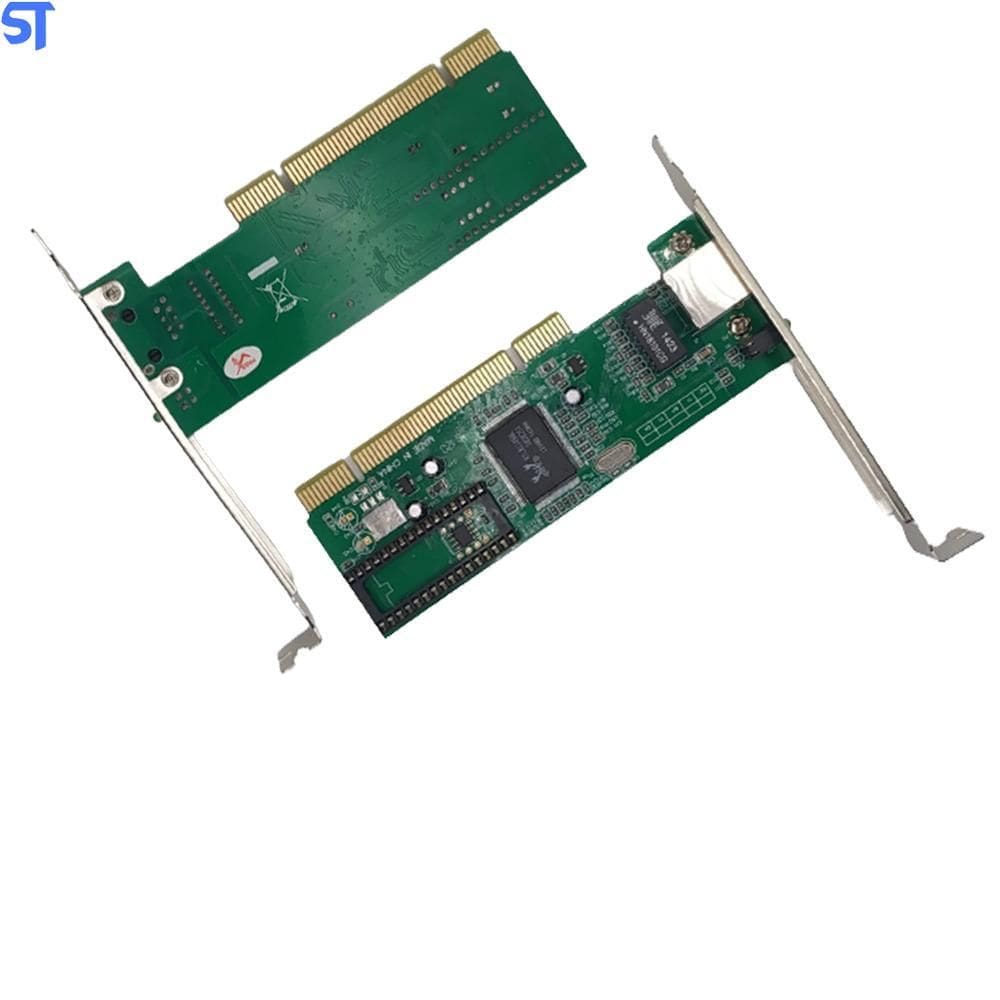 Placa De Rede Pci Gigabit 10/100/1000 Mbps Brand