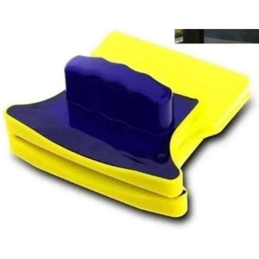 Rodo Limpa Vidros Com Ímã Para Blindex Janela Externa