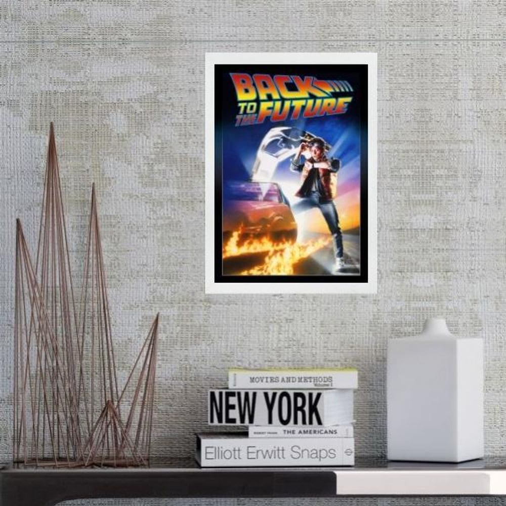 Quadro Filme De Volta Para O Futuro 33X24Cm