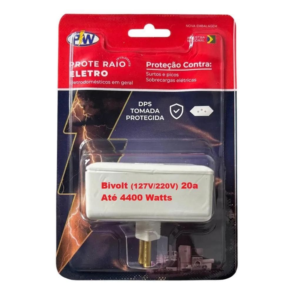 Protetor De Raios Para Microondas Bivolt 127V/220V - 20A