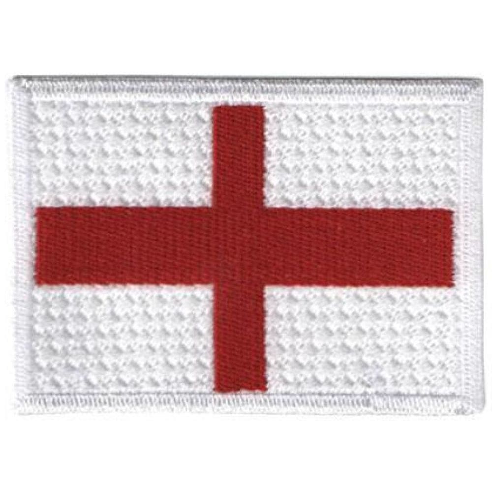 Patch Bordado Bandeira Inglaterra Com Fecho De Contato