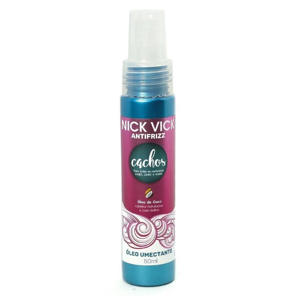 Óleo Umectante Cachos Nick Vick Antifrizz 50ml